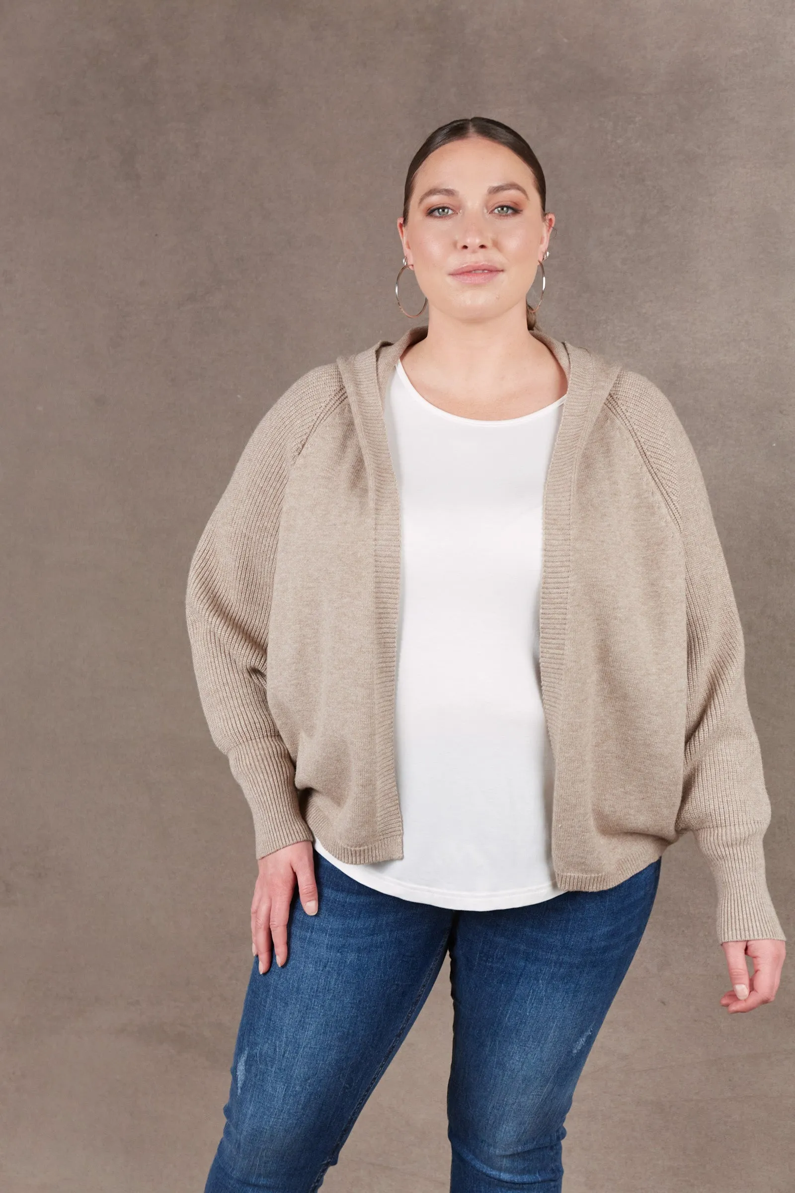 Nawi Cardigan - Barley