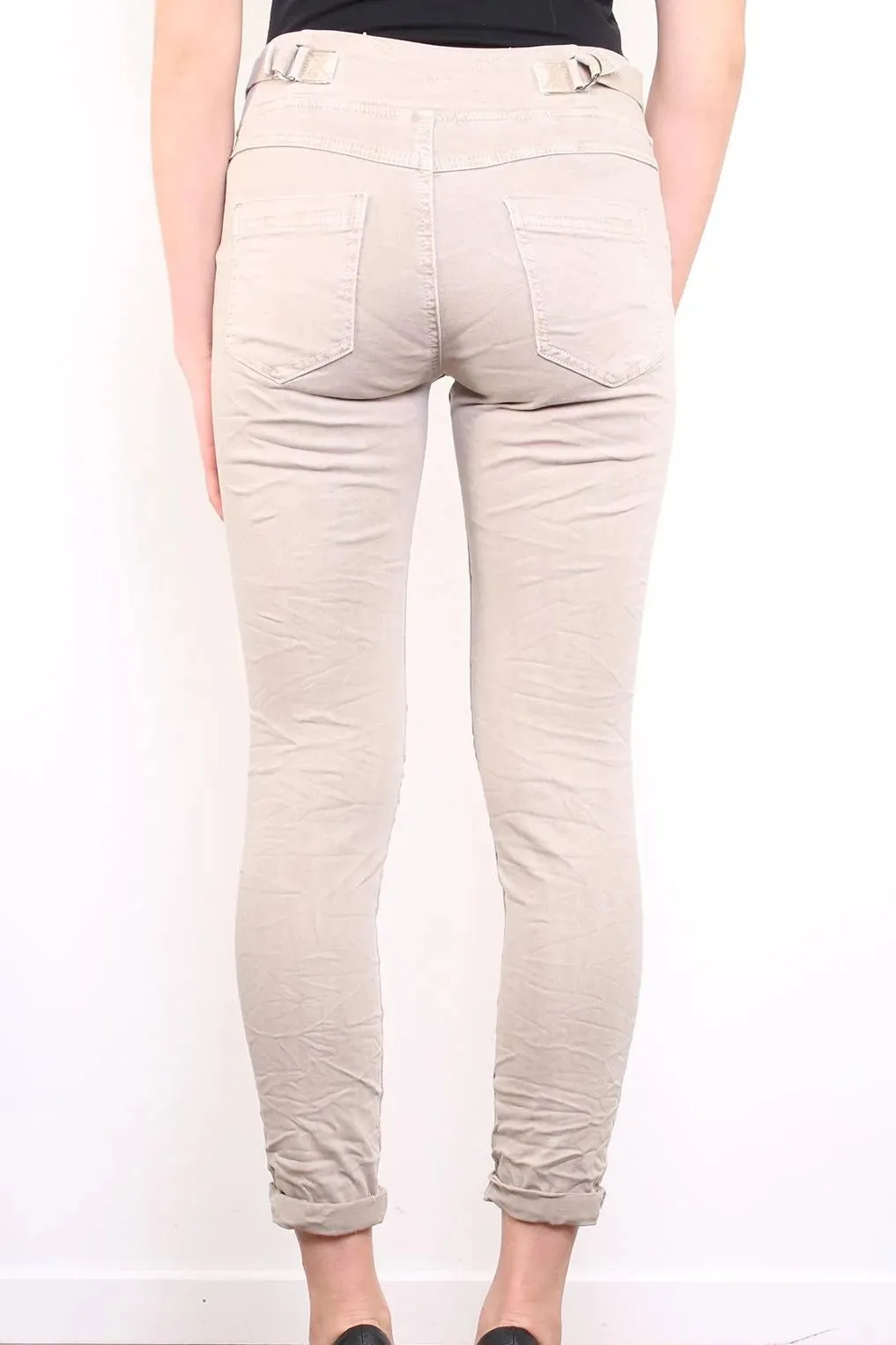 Naya Jogger Jeans | Beige