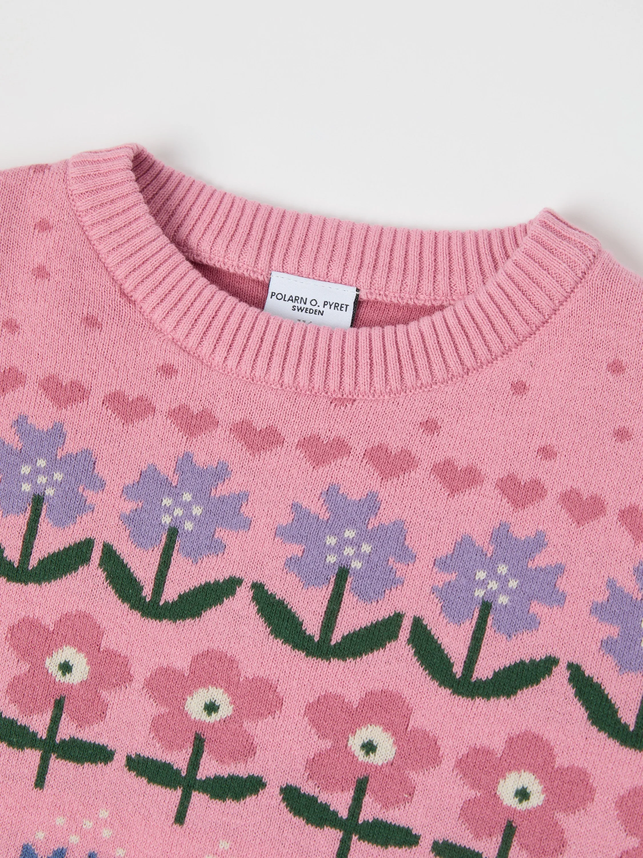 Nordic Floral Kids Jumper