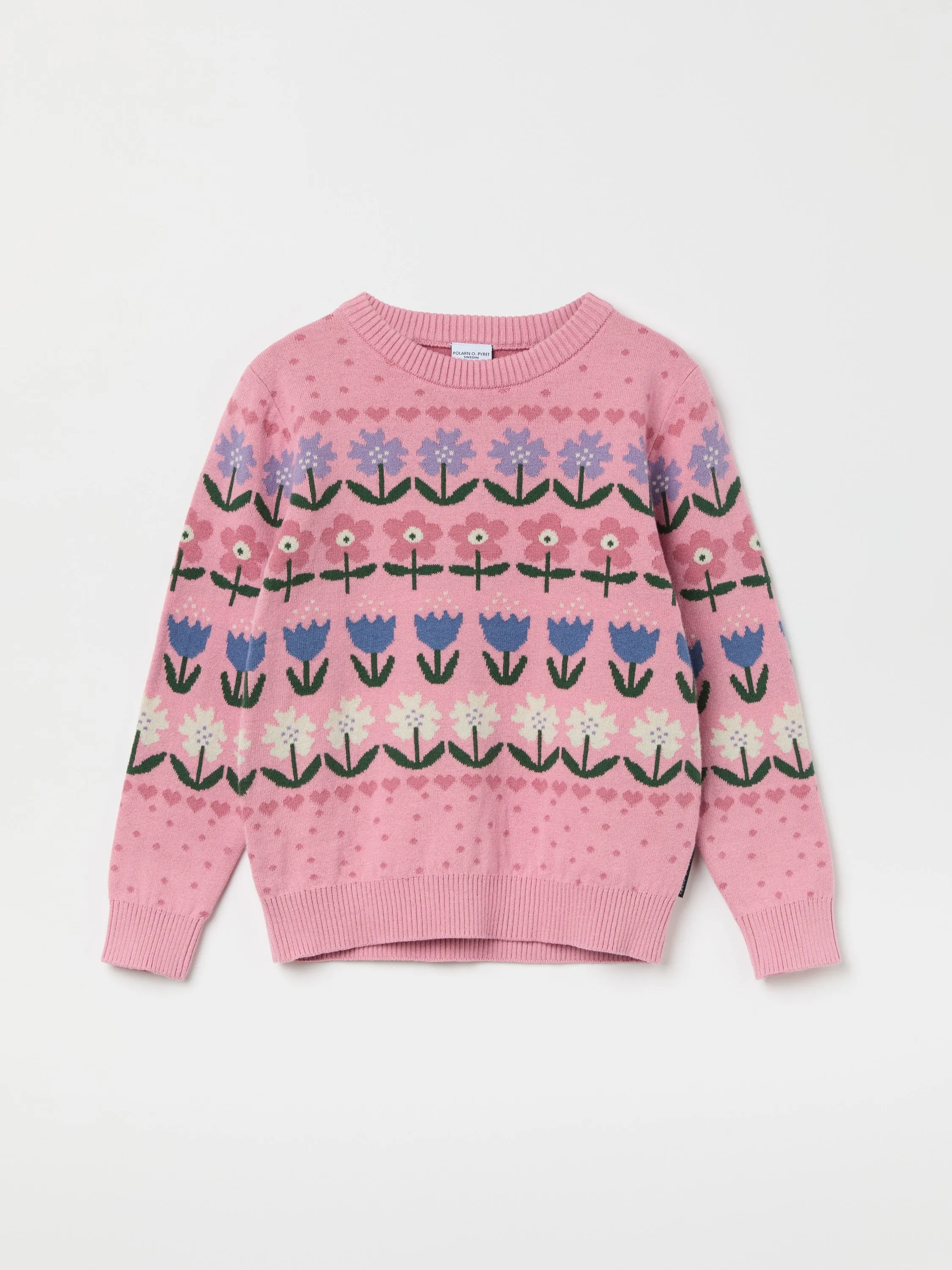 Nordic Floral Kids Jumper