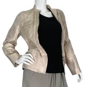 Per Se by Carlise Golden Shimmer Blazer-Jacket