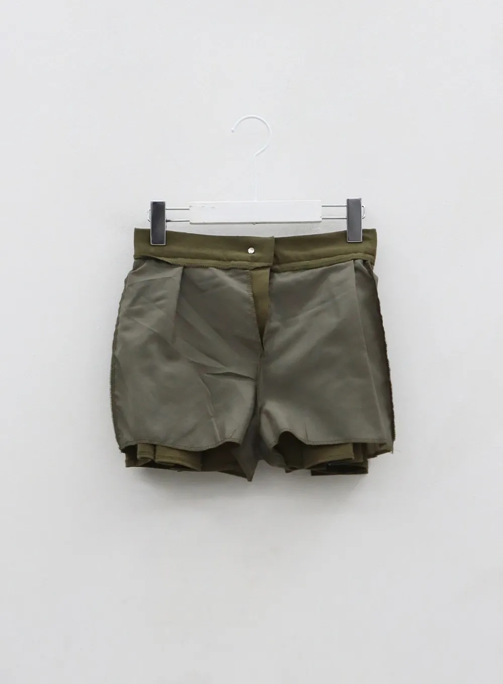 Pleated Cargo Mini Skirt BO13