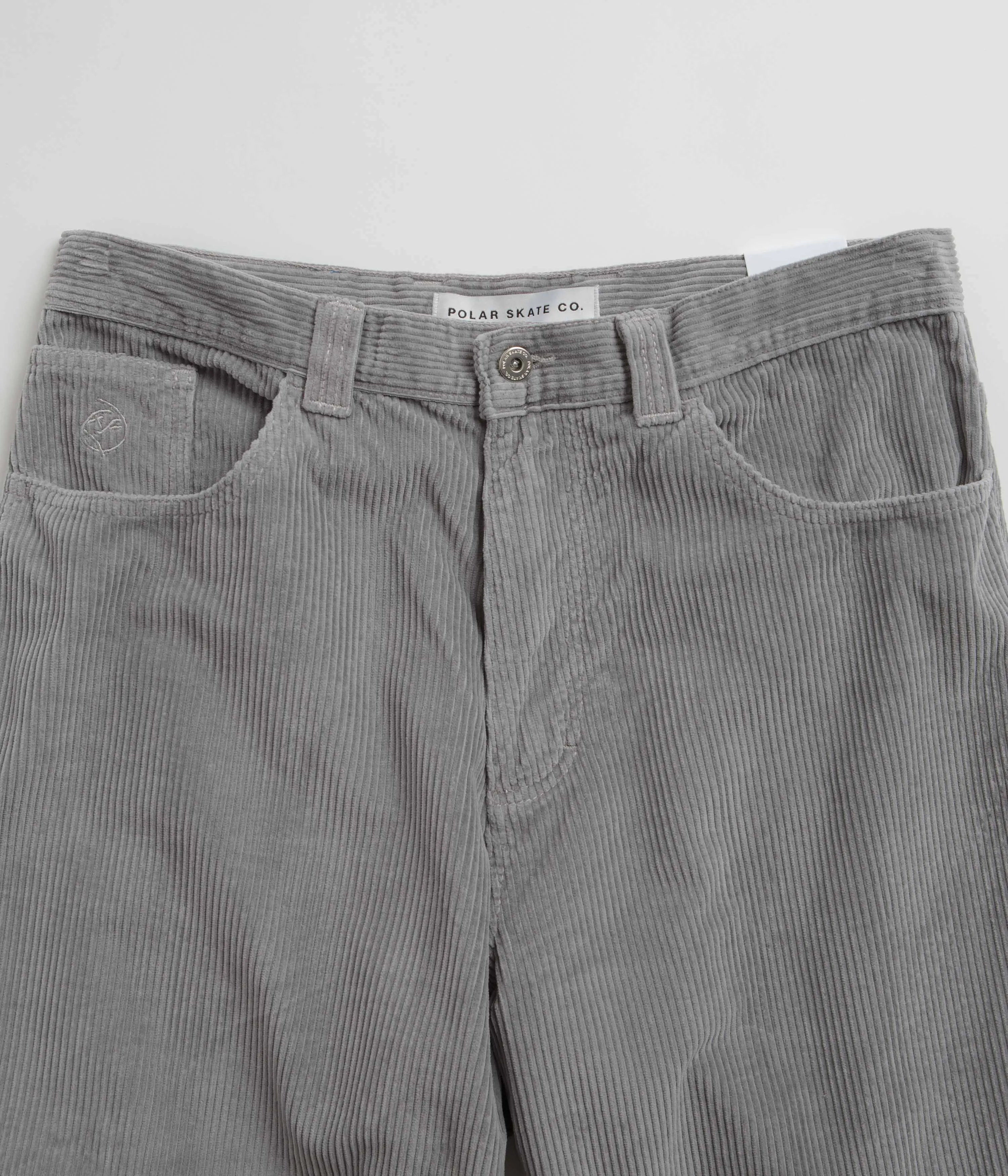 Polar Big Boy Cord Pants - Silver