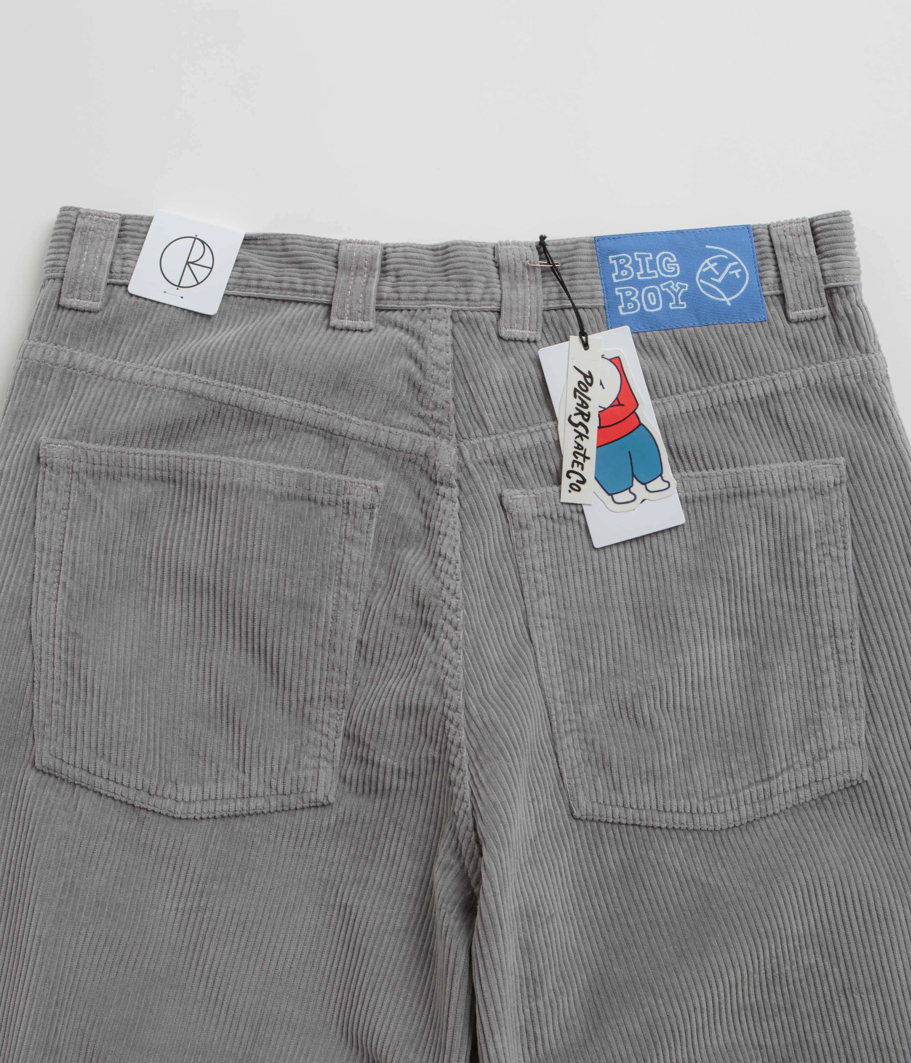 Polar Big Boy Cord Pants - Silver