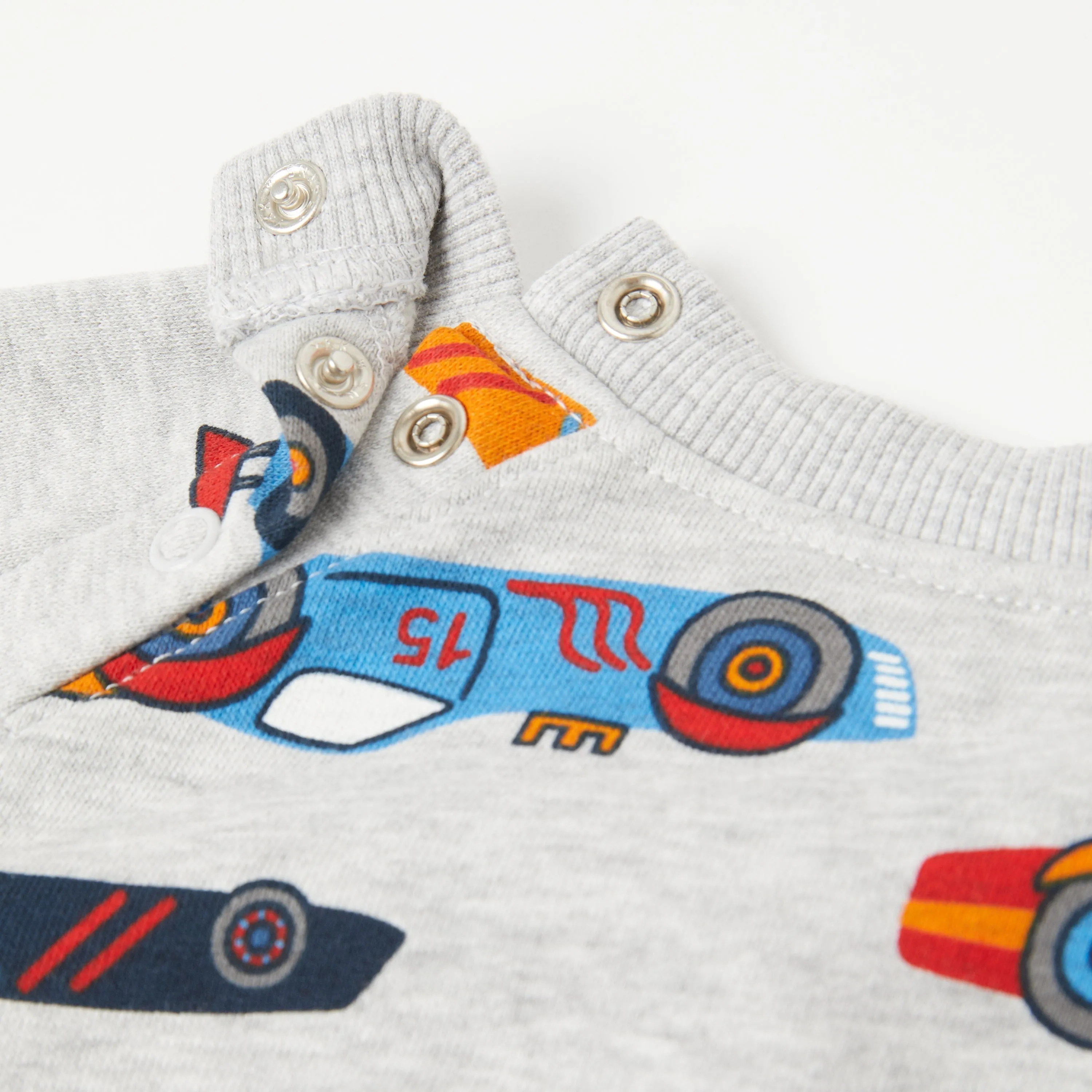 Racing Car Print Kids Sweatshirt