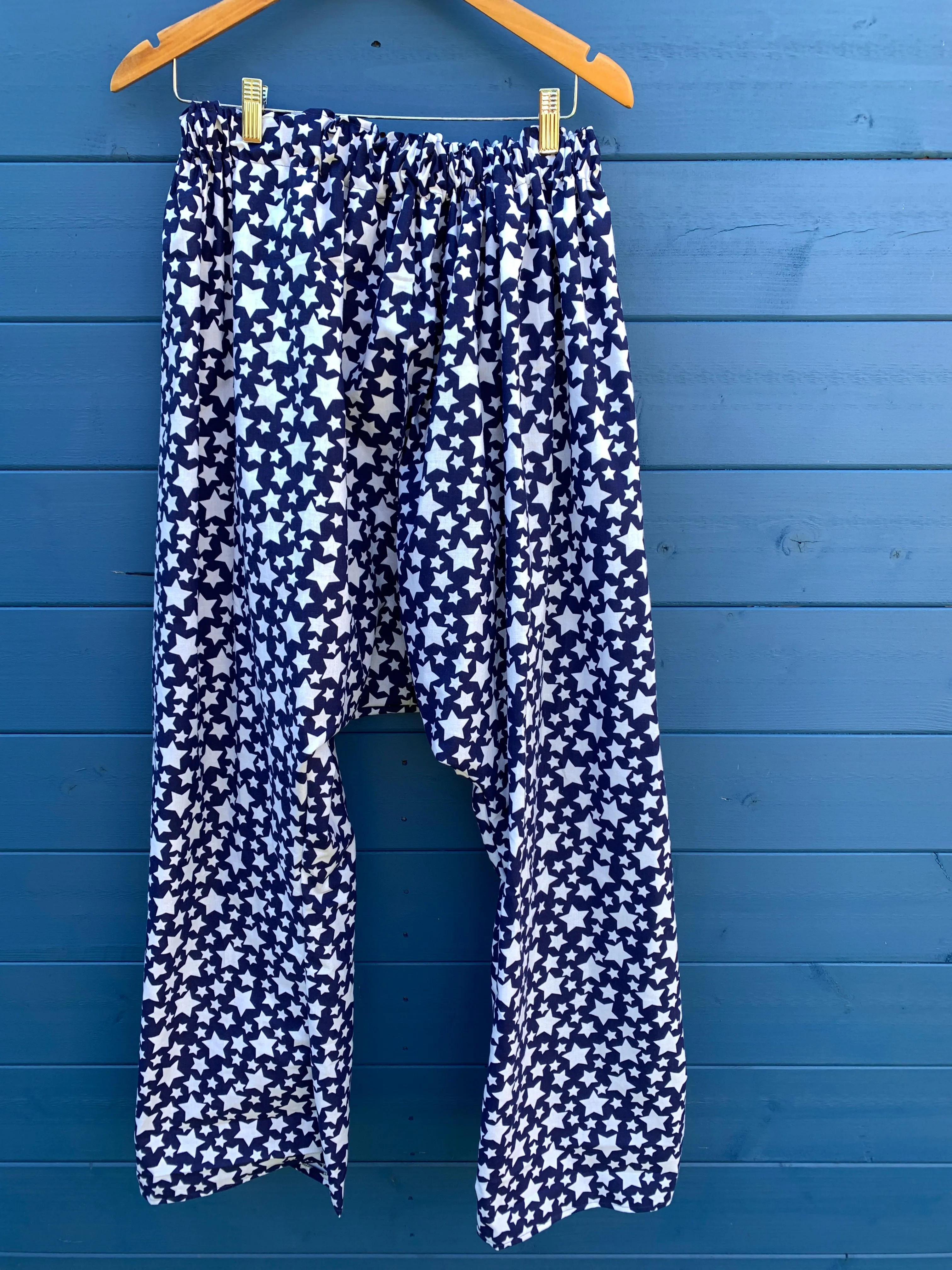 Ready to Ship Poplin Star Harem Pants