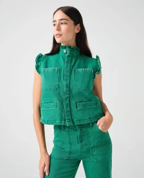 Seventy   Mochi Pablo Jade Green Waistcoat