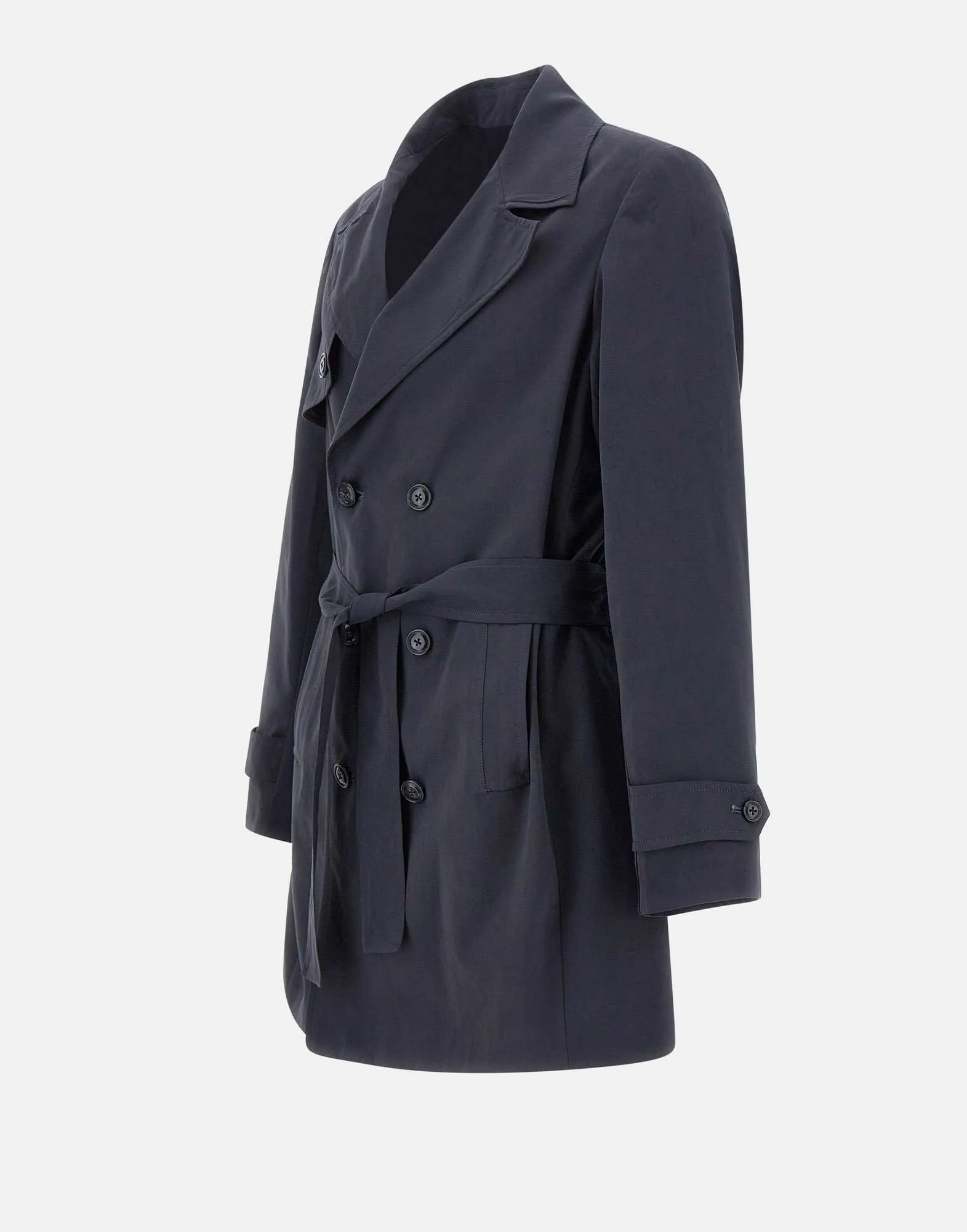 Sherlock Blue Trench Coat for Men