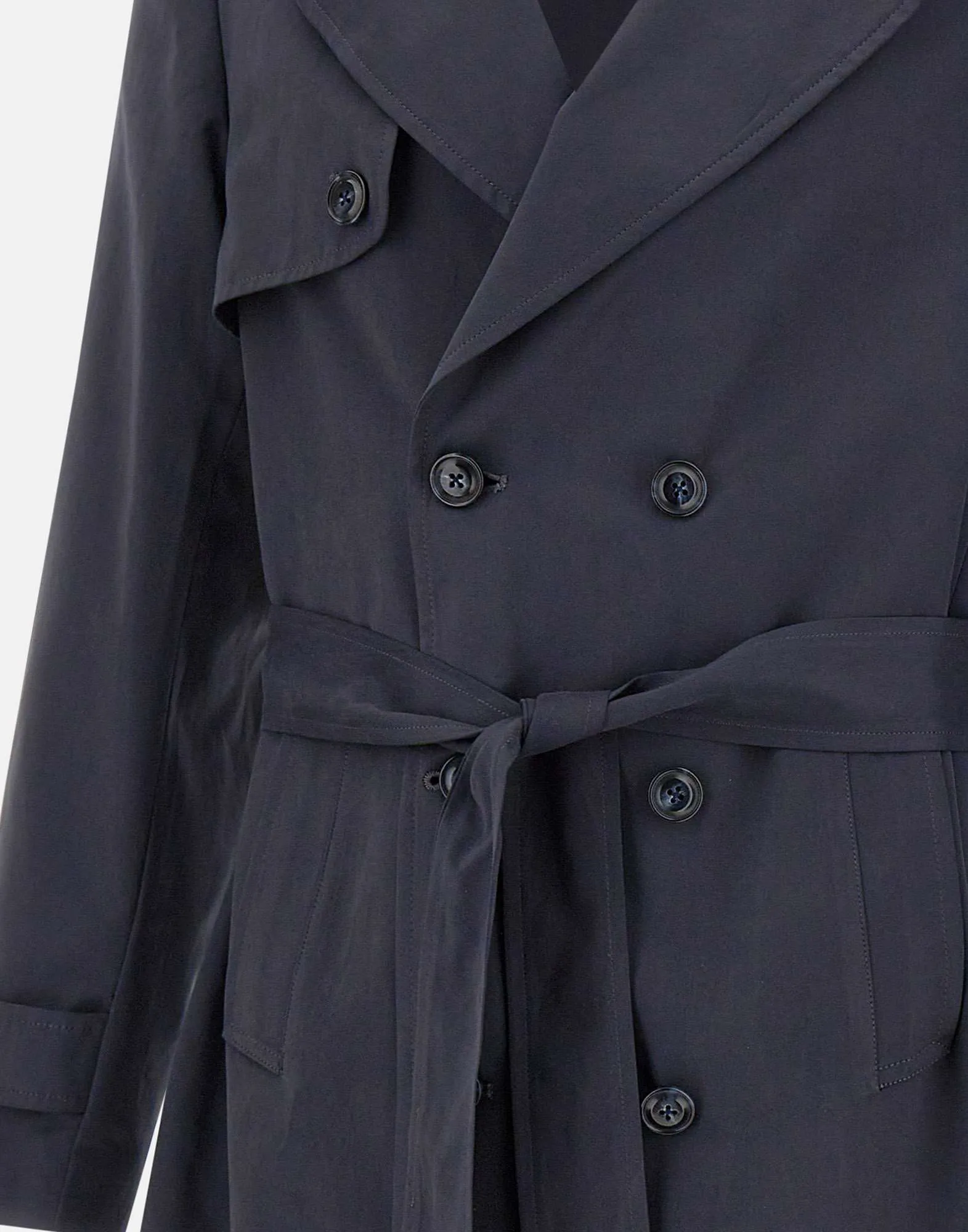 Sherlock Blue Trench Coat for Men