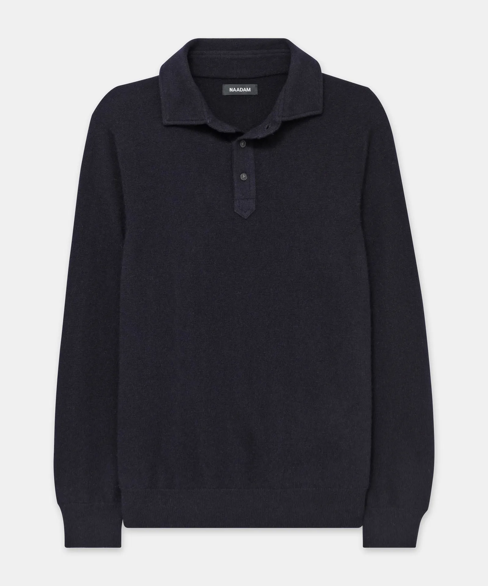 Signature Cashmere Long Sleeve Polo