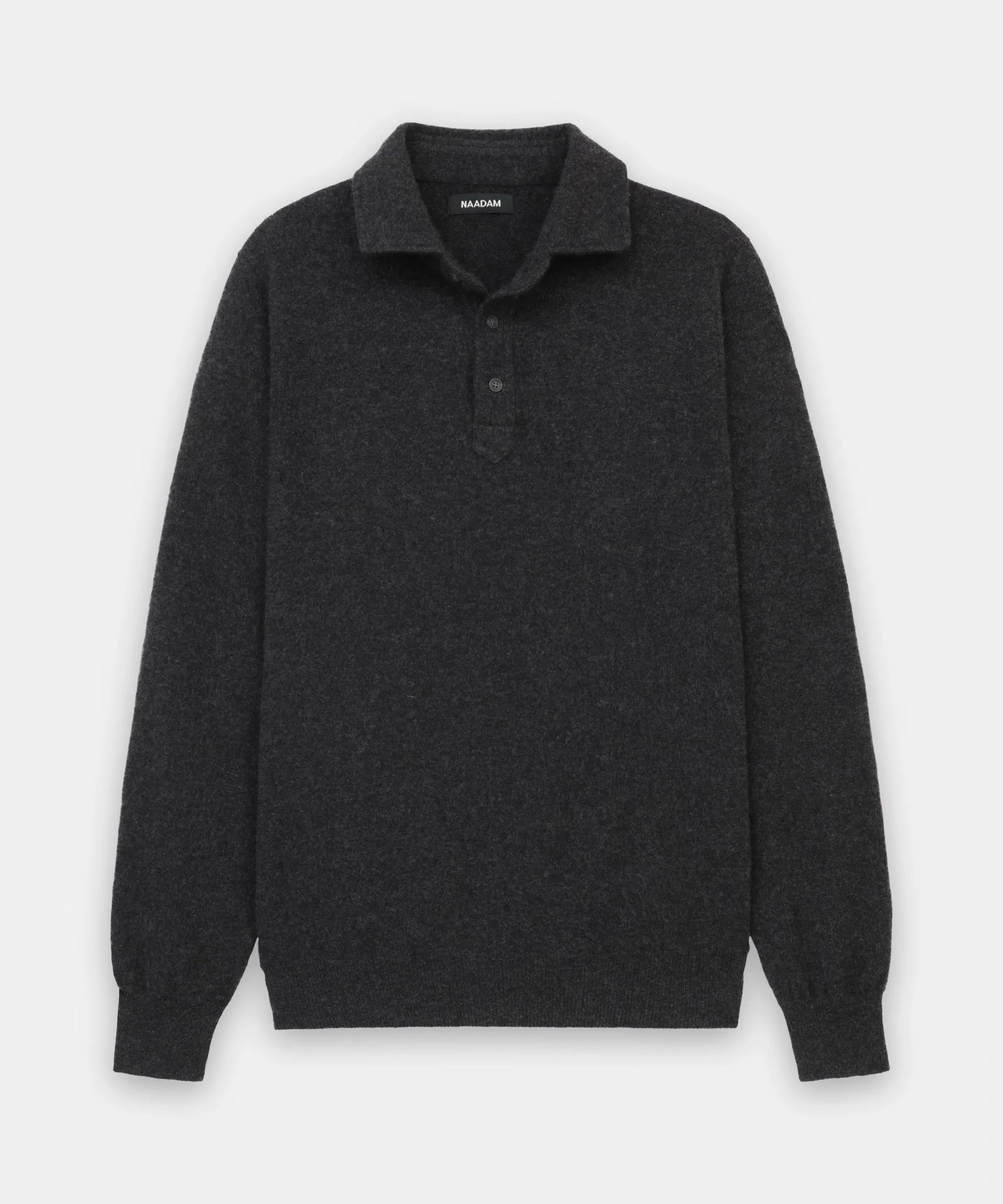 Signature Cashmere Long Sleeve Polo