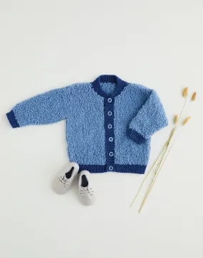 Sirdar - Baby Bomber Jacket in Snuggly Snowflake Chunky - Knitting Pattern 5394