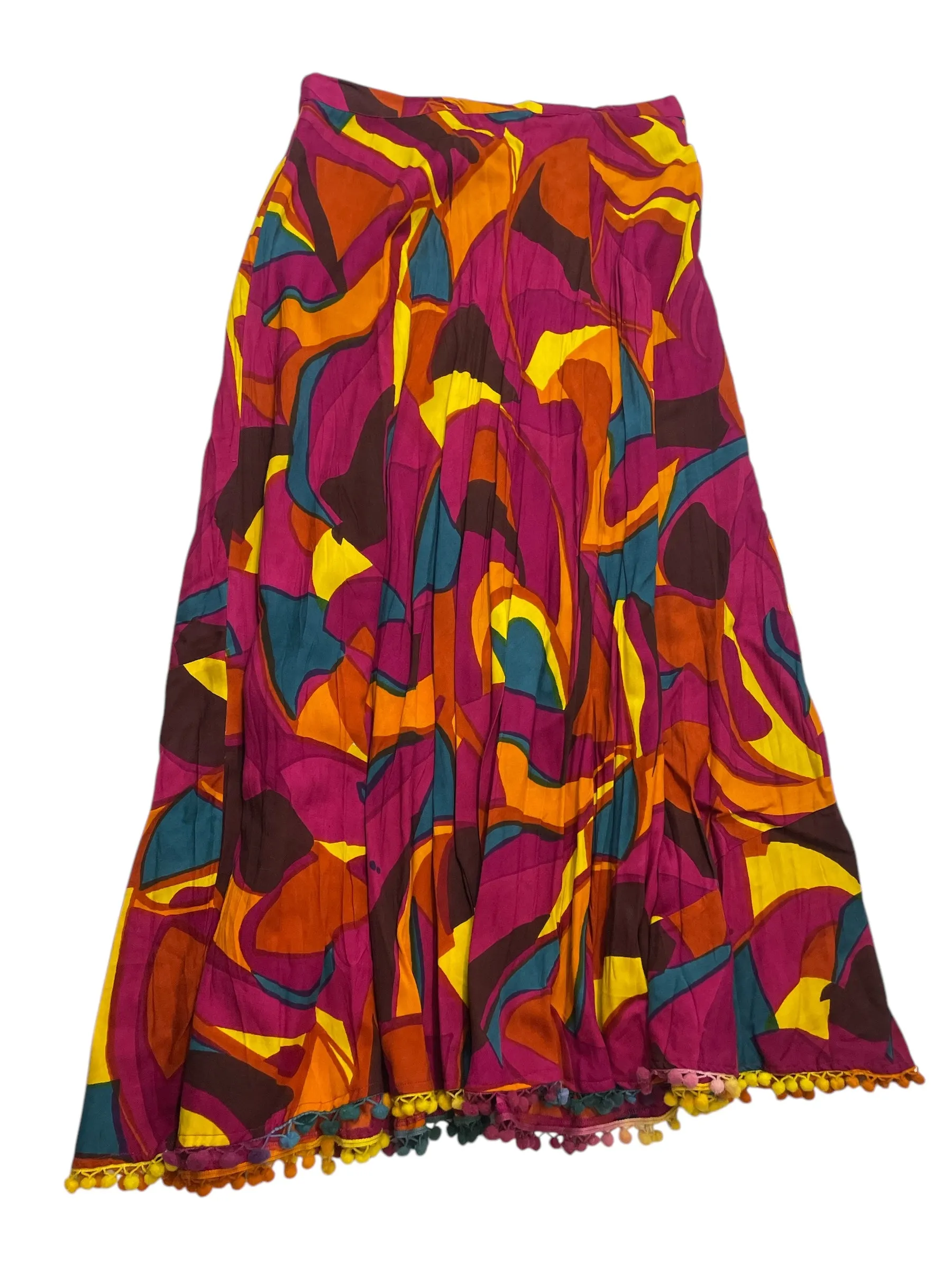 Skirt Maxi By Clothes Mentor In Multi-colored, Size: M