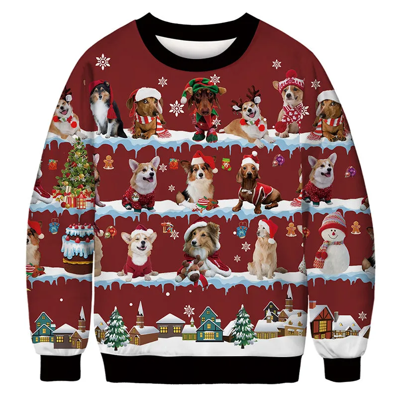 Snow Christmas Premiun Sweatshirt