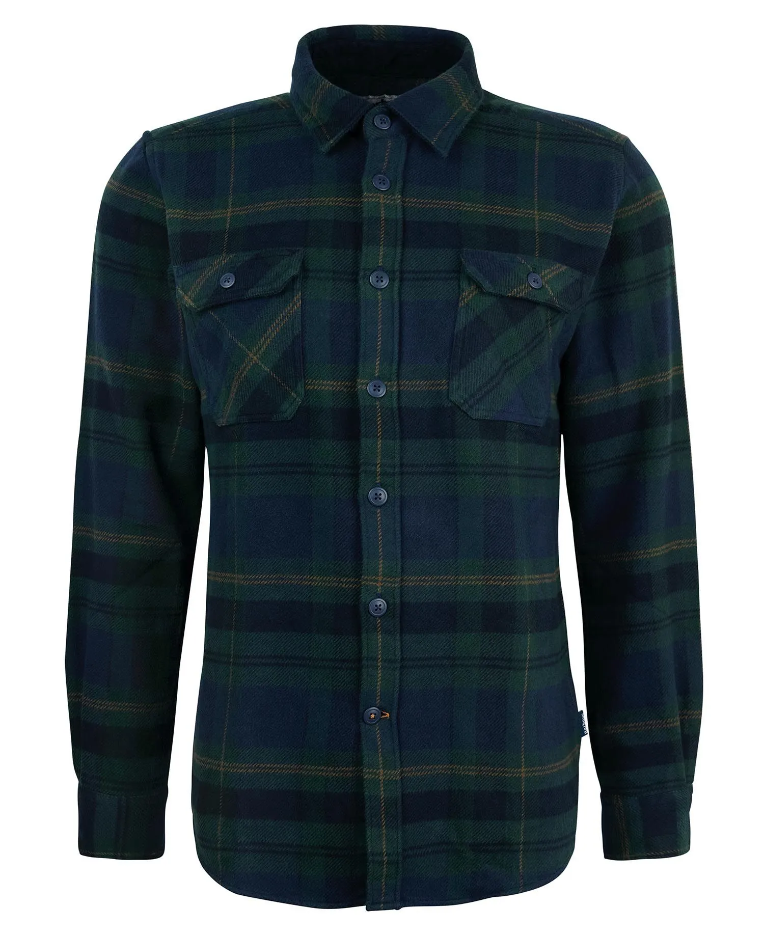 Snowcap Tailored Long-Sleeved Shirt - Navy