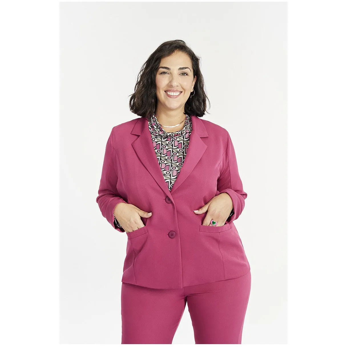 SPG Tailored Blazer in Pink