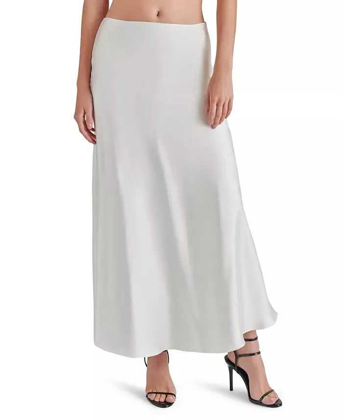 STE Whisper White Jeannie Satin Maxi Skirt