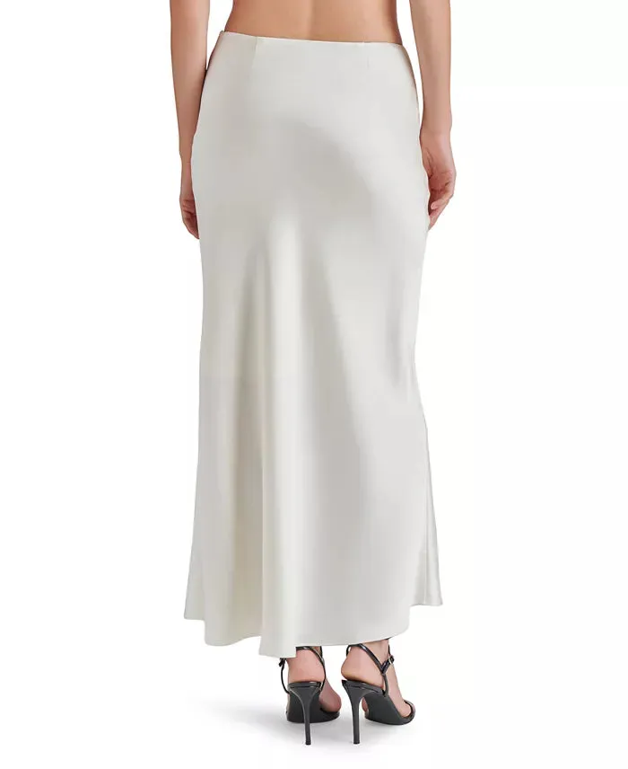 STE Whisper White Jeannie Satin Maxi Skirt