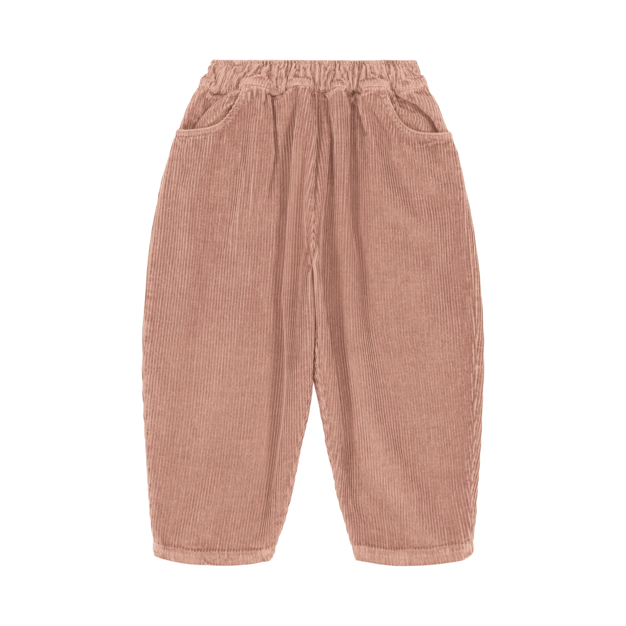 [STUDIO BOHEME] CORDUROY CARROT PANTS / ROSE MAHO