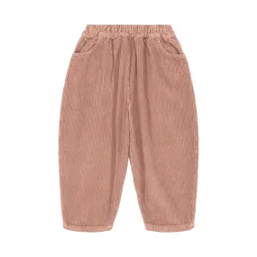 [STUDIO BOHEME] CORDUROY CARROT PANTS / ROSE MAHO