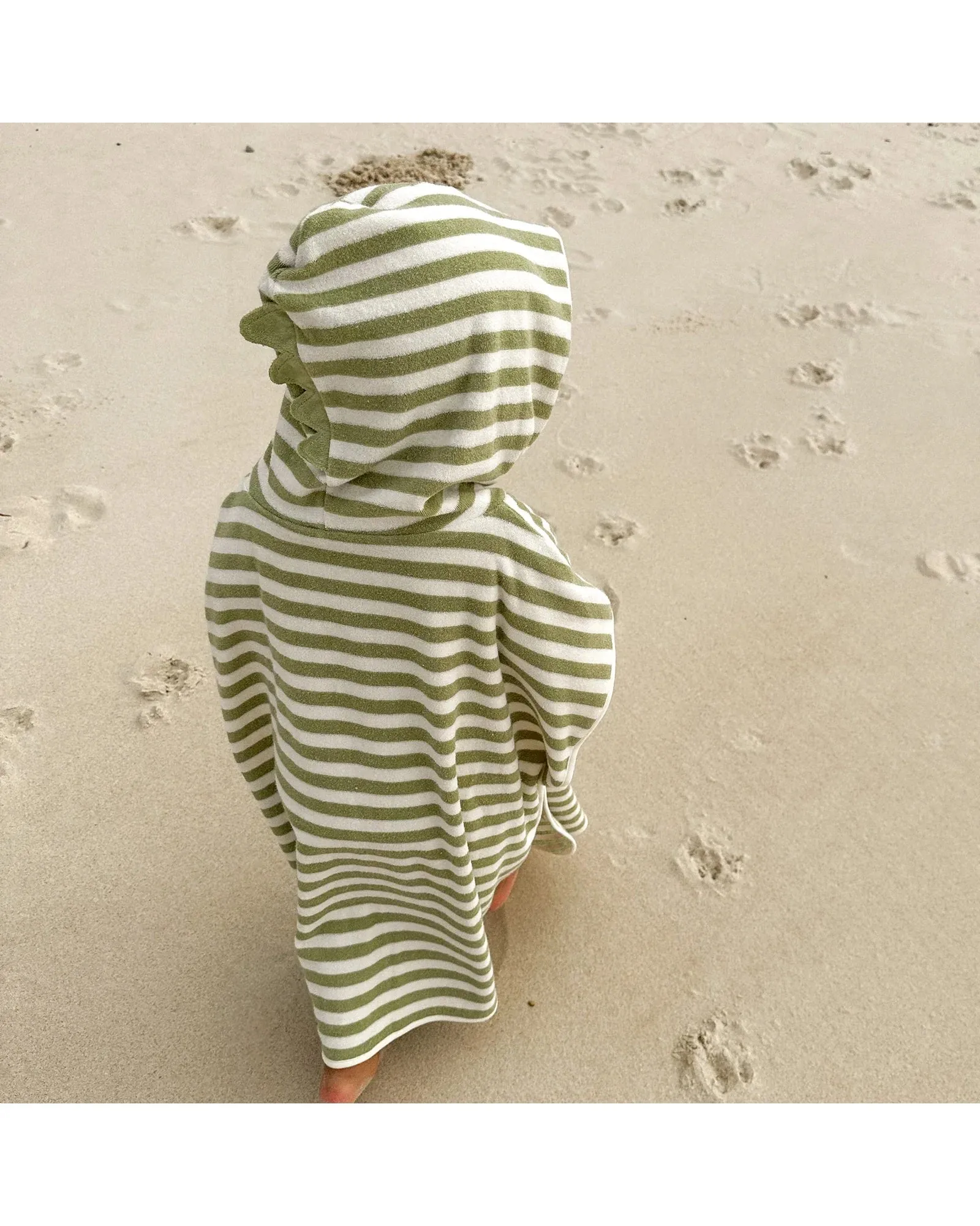 Sunnylife Kids Character Hooded Towel Into the Wild Khaki