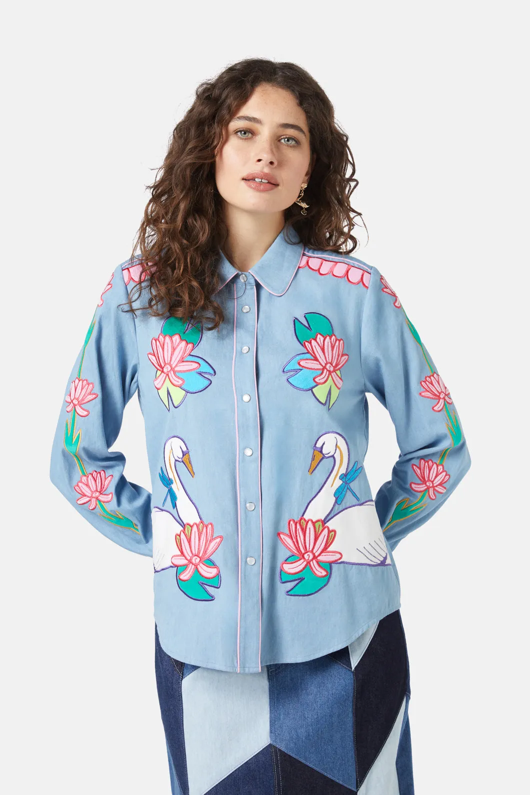 Swan Lake Chambray Shirt