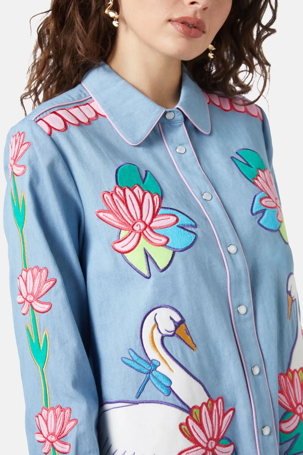 Swan Lake Chambray Shirt