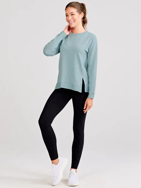 tasc Performance Women's Riverwalk Sweatshirt 2.0 in Horizon