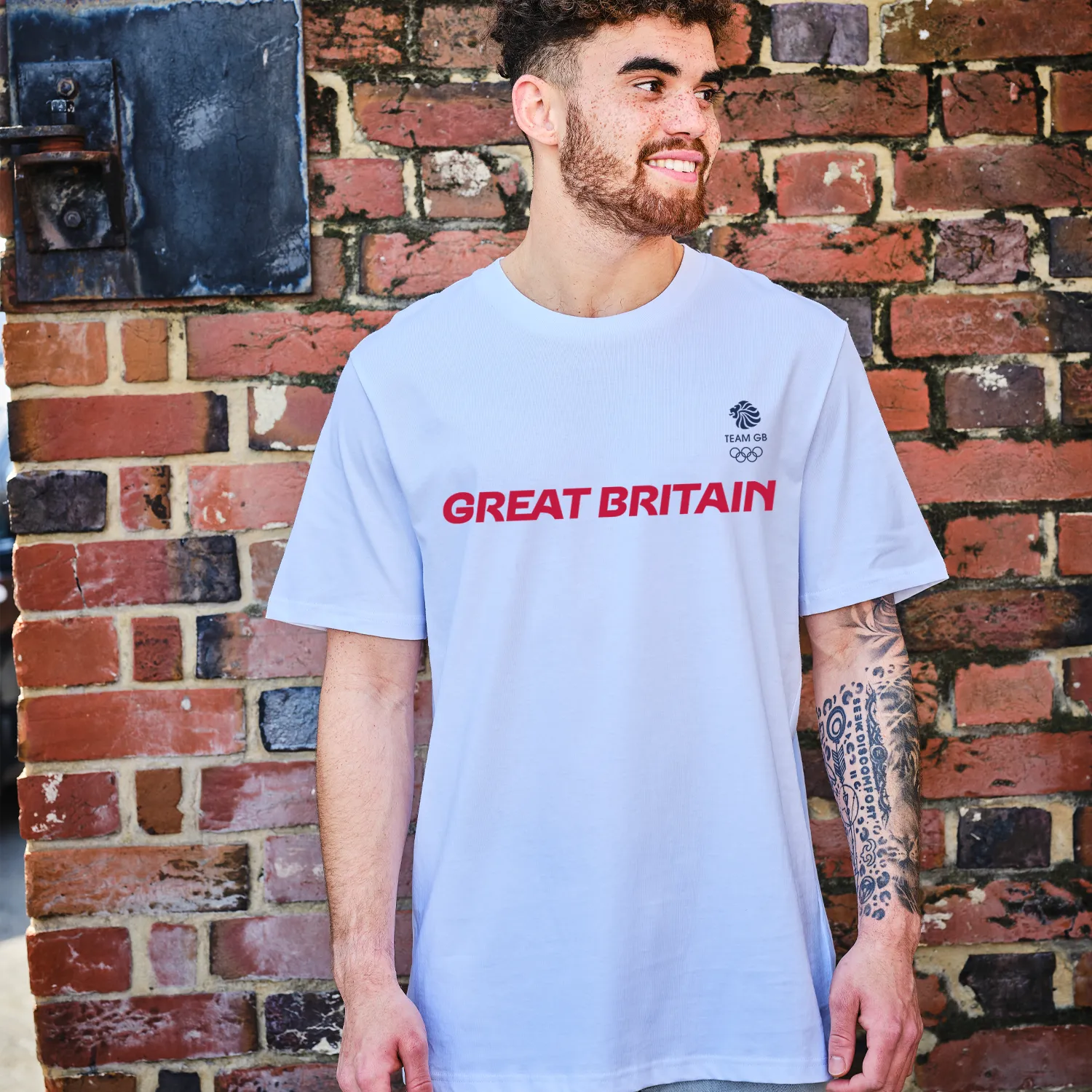 Team GB Pompidou T-shirt White