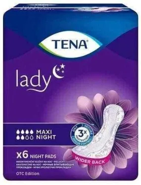 TENA Lady Maxi Night OTC Edition x 6 pcs