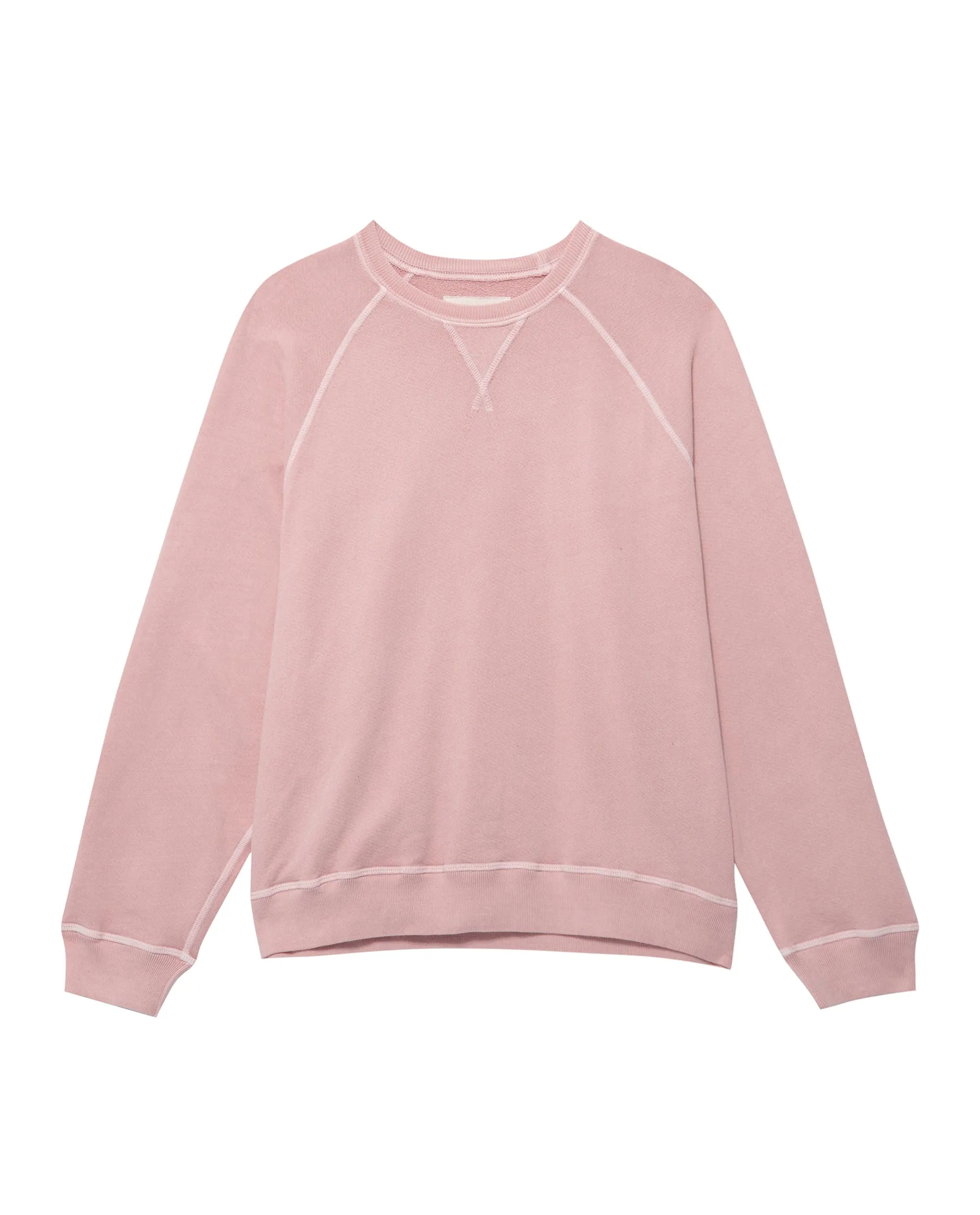 The Great - The Slouch Sweatshirt In Pale Blush