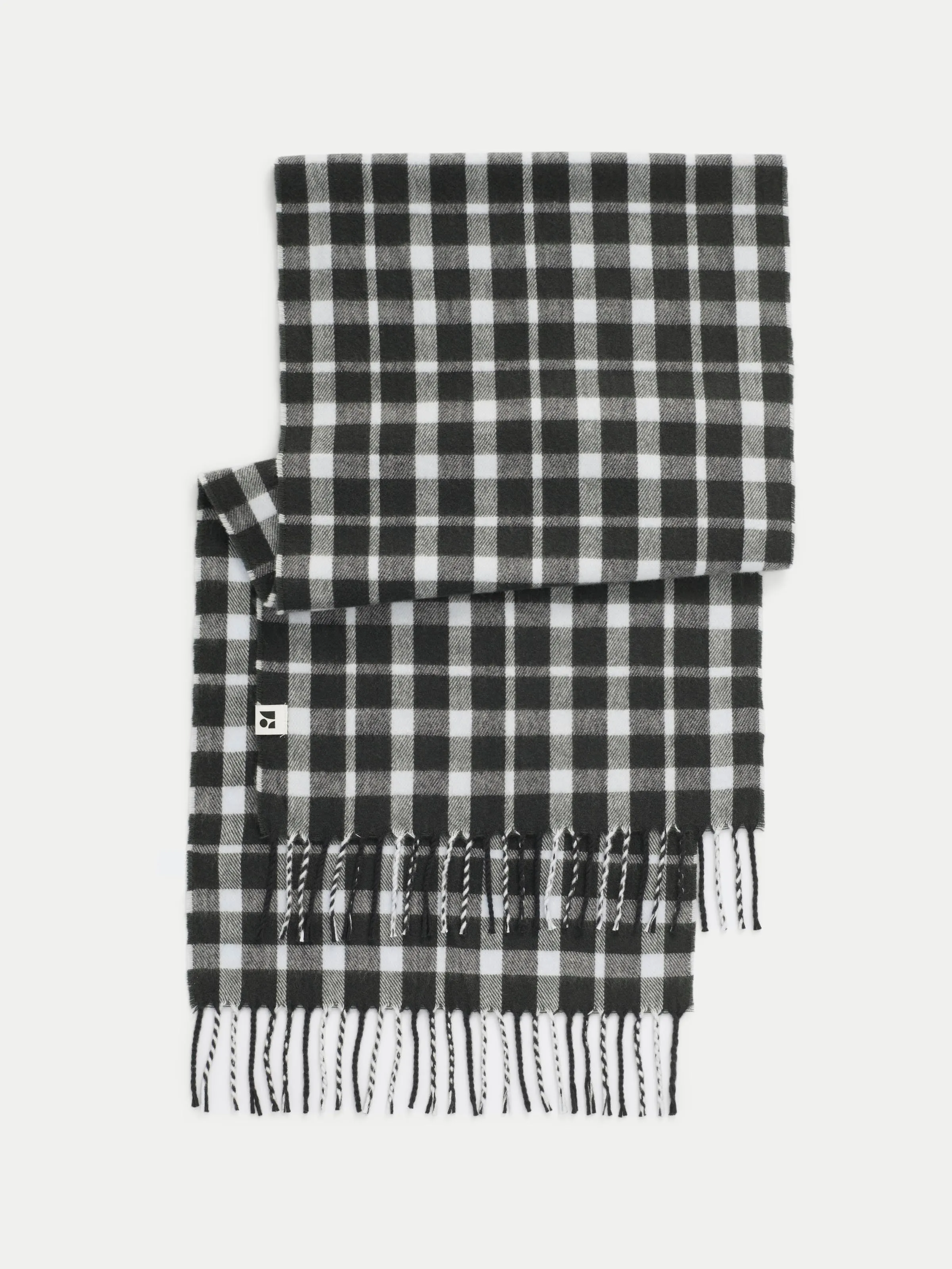 The Plaid Scarf in Rosin