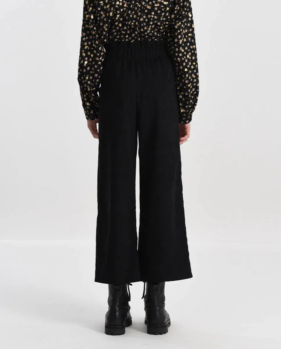 The Velvet Paperbag Waist Trousers - KIDS