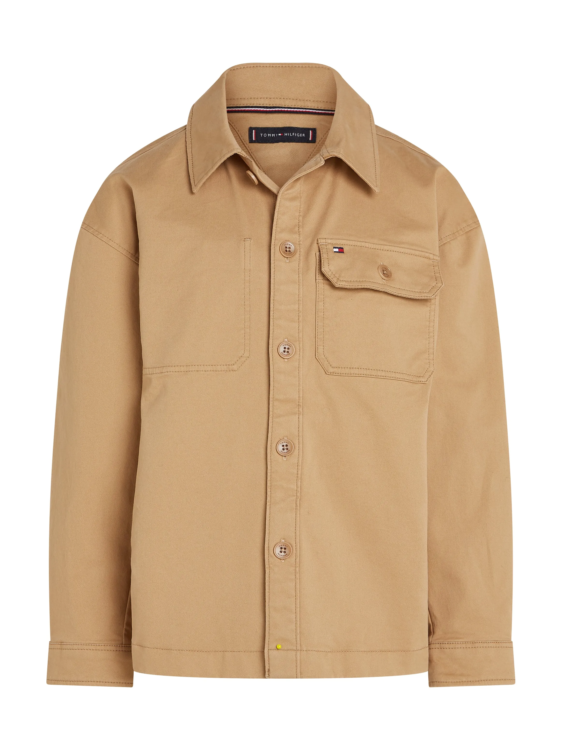 Tommy Hilfiger Boys Beige Overshirt