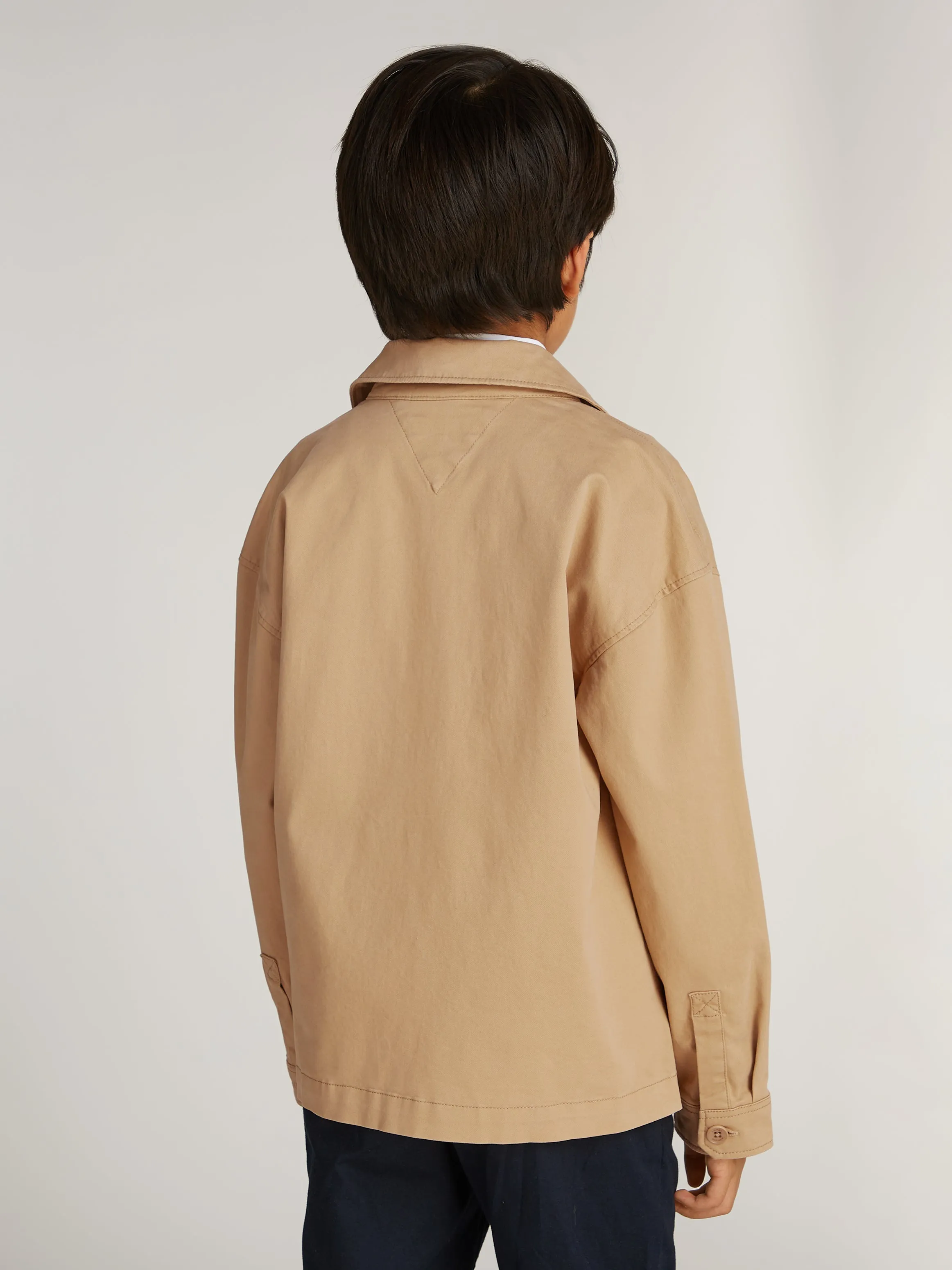 Tommy Hilfiger Boys Beige Overshirt