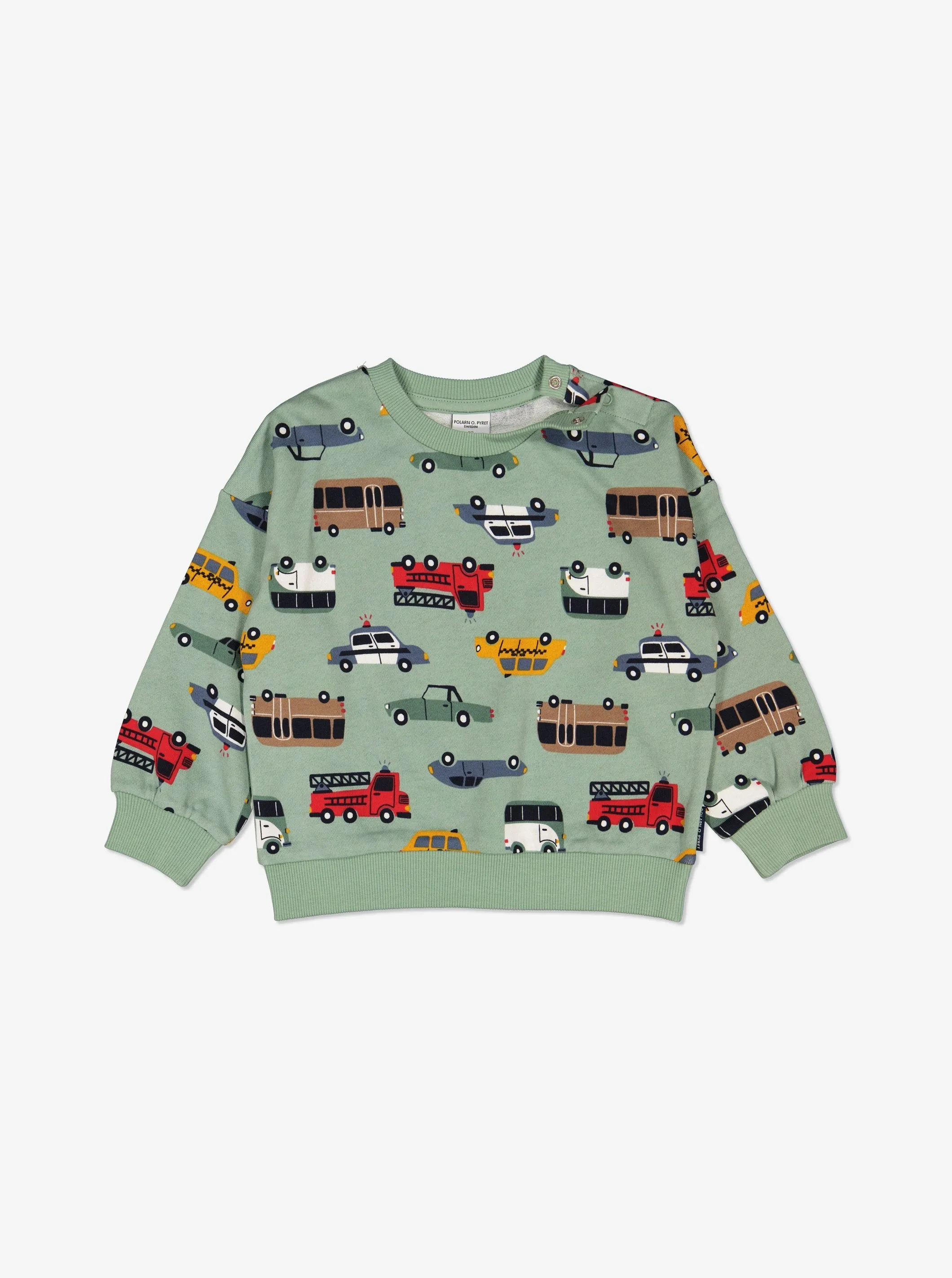 Vehicle Print Sweatshirt