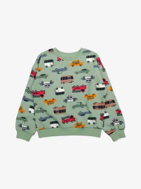 Vehicle Print Sweatshirt