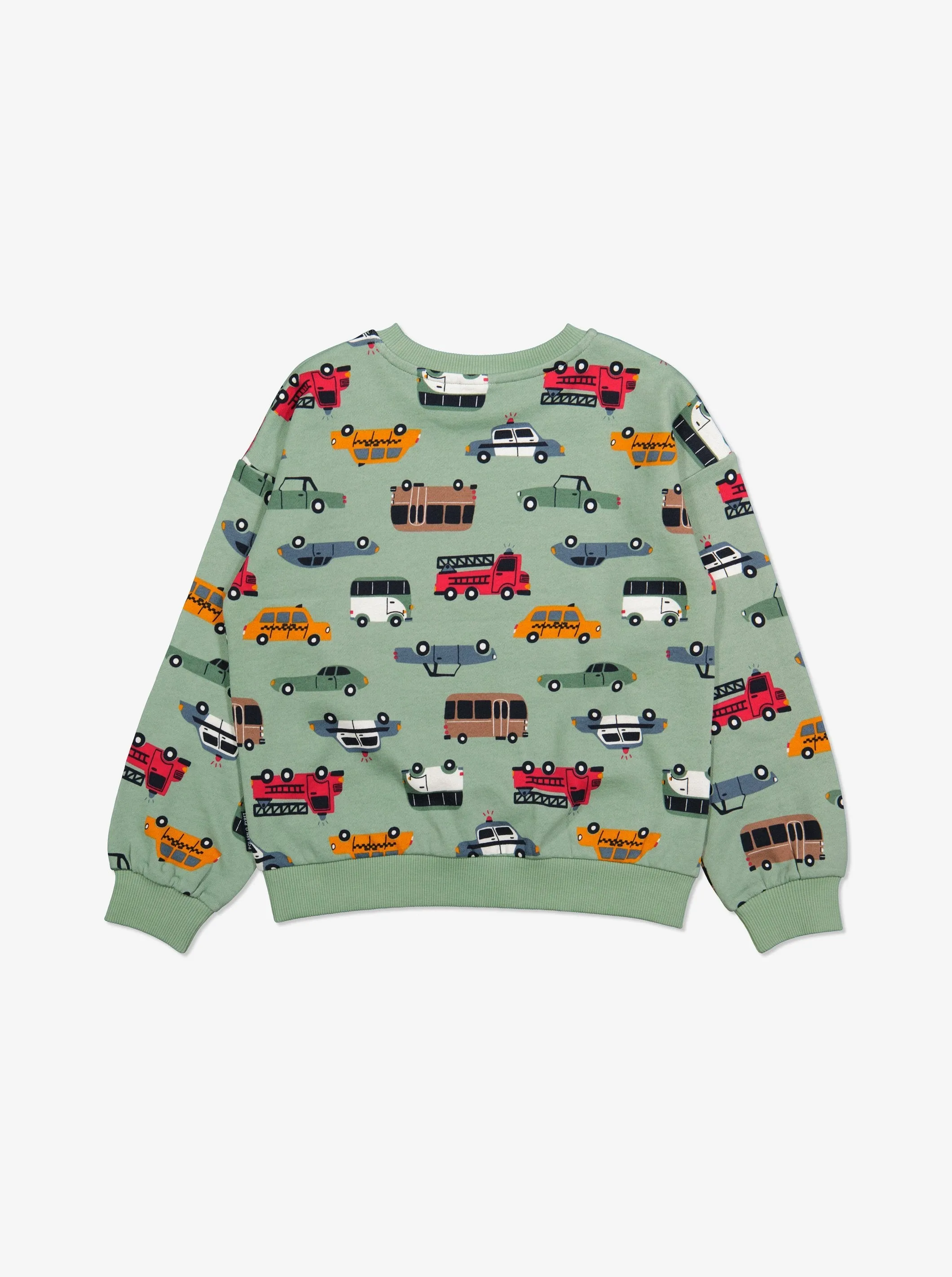 Vehicle Print Sweatshirt