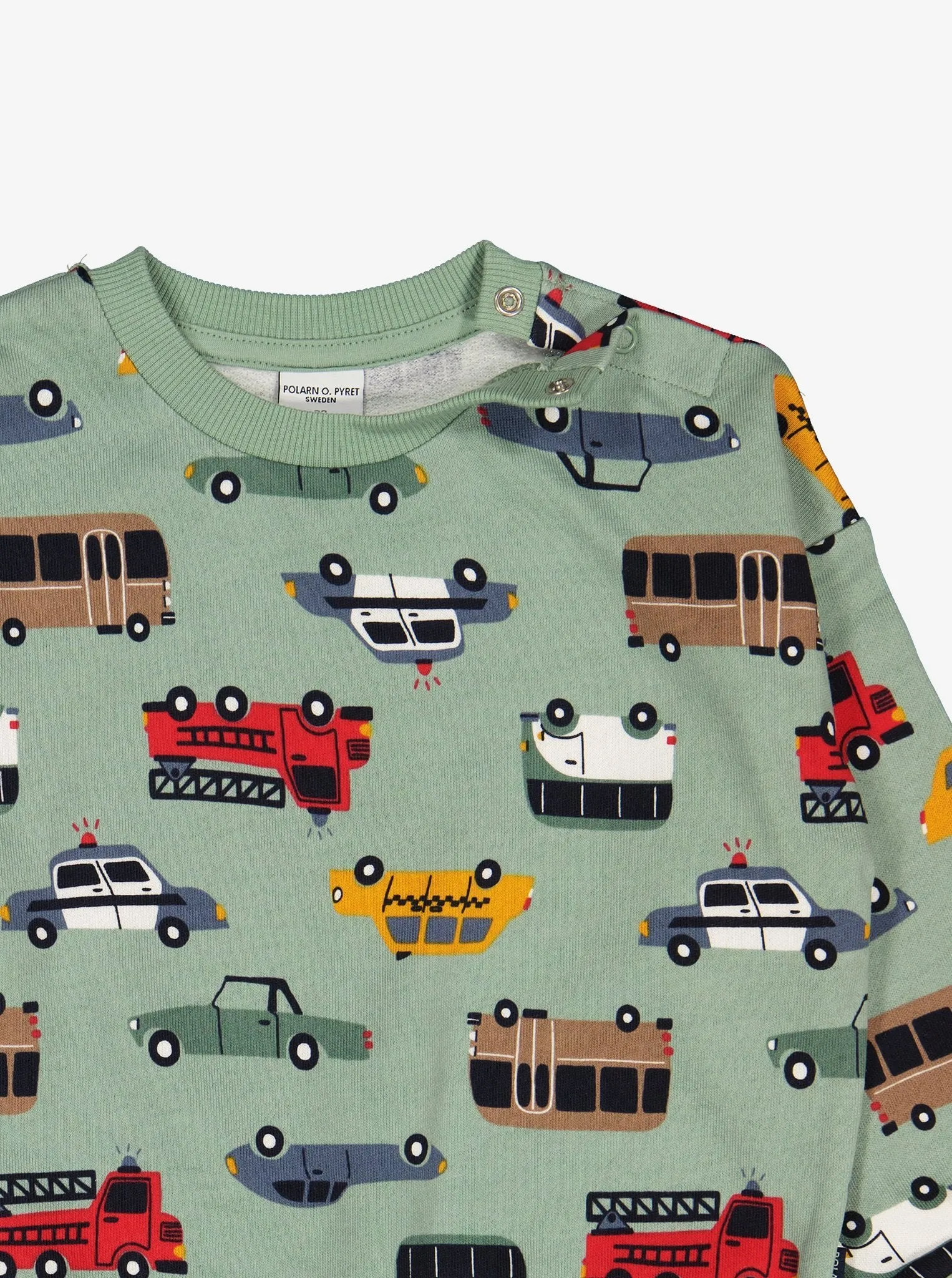 Vehicle Print Sweatshirt