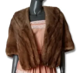 Vintage 1950s American Mink Stole