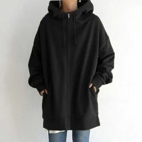 Women Cozy Winter Oversized Pullover Hoodie