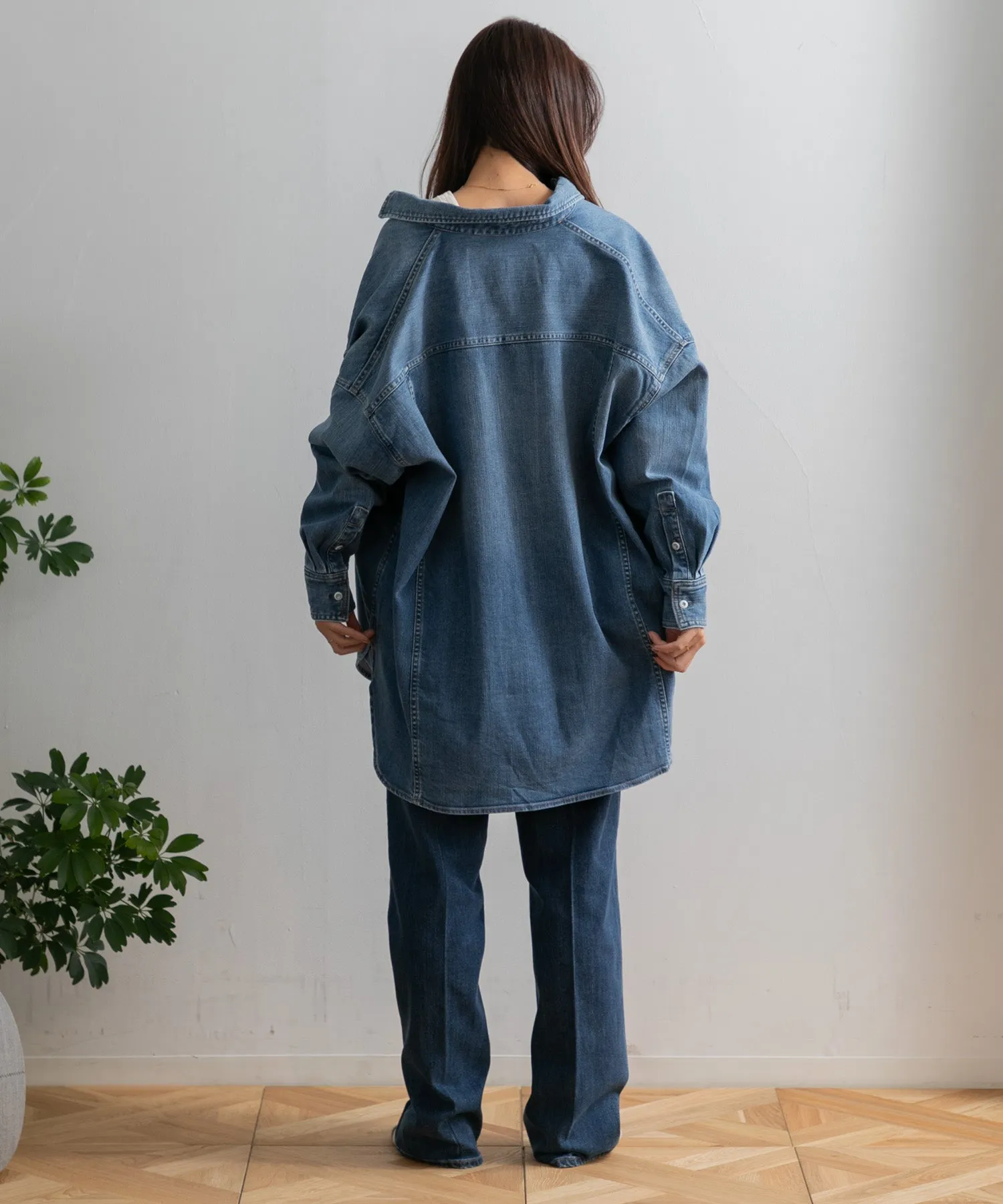 【WOMEN】Healthy denim Nuts Dark Used