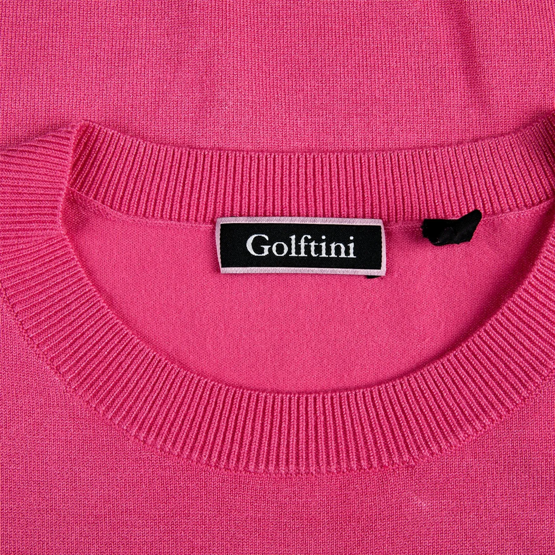 Womens Martini Crew Neck Sweater Hot Pink - SS24