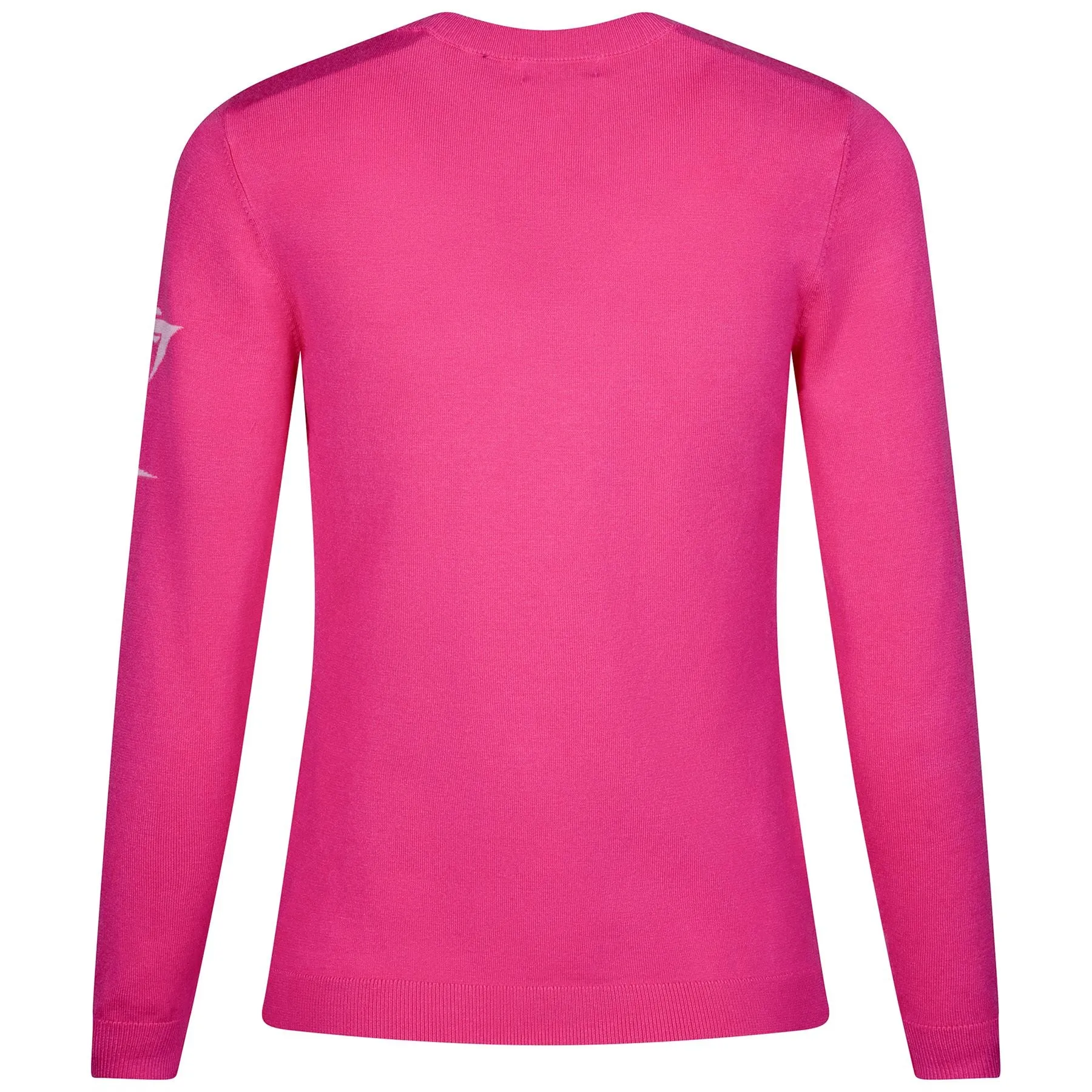 Womens Martini Crew Neck Sweater Hot Pink - SS24